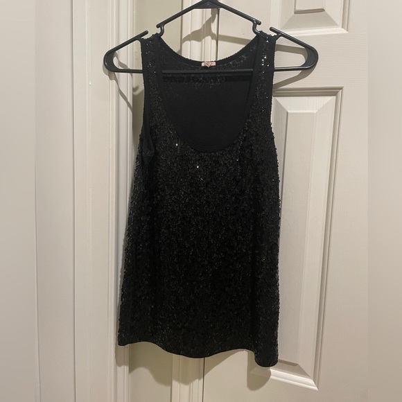 J CREW Sequined knit tank